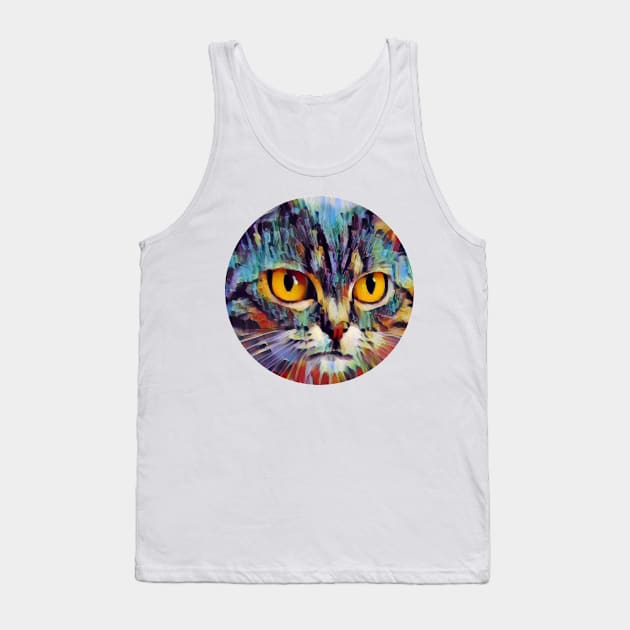 Caring floppy cat Tank Top by GoranDesign